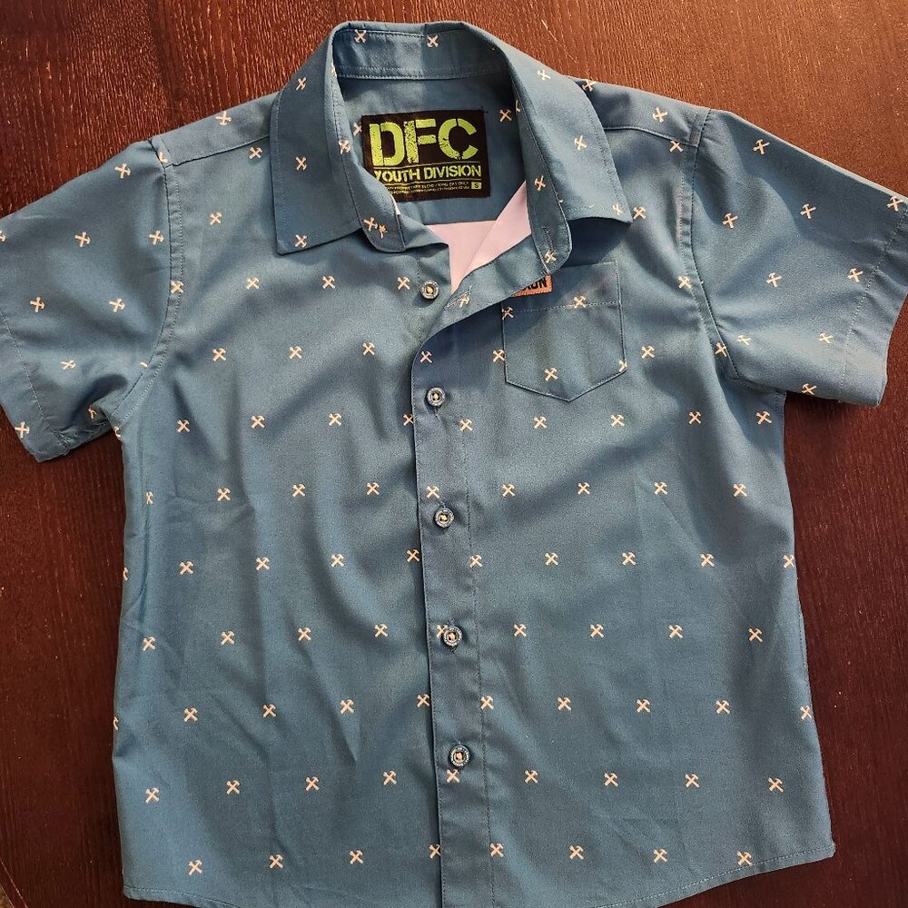Dixxon kids button up shirt